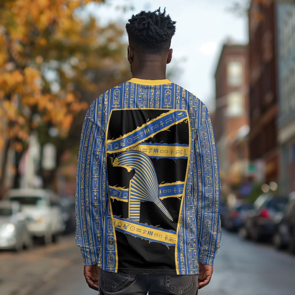 Egypt Nemyss Long Sleeve Shirt Ancient Mythology Pharaoh Royal