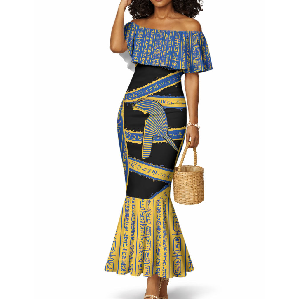 Egypt Nemyss Mermaid Dress Ancient Mythology Pharaoh Royal