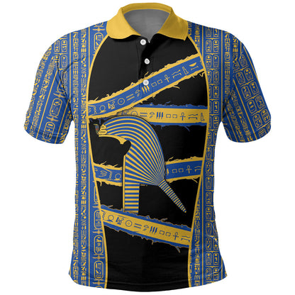 Egypt Nemyss Polo Shirt Ancient Mythology Pharaoh Royal