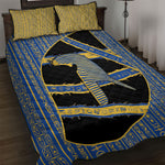 Egypt Nemyss Quilt Bed Set Ancient Mythology Pharaoh Royal