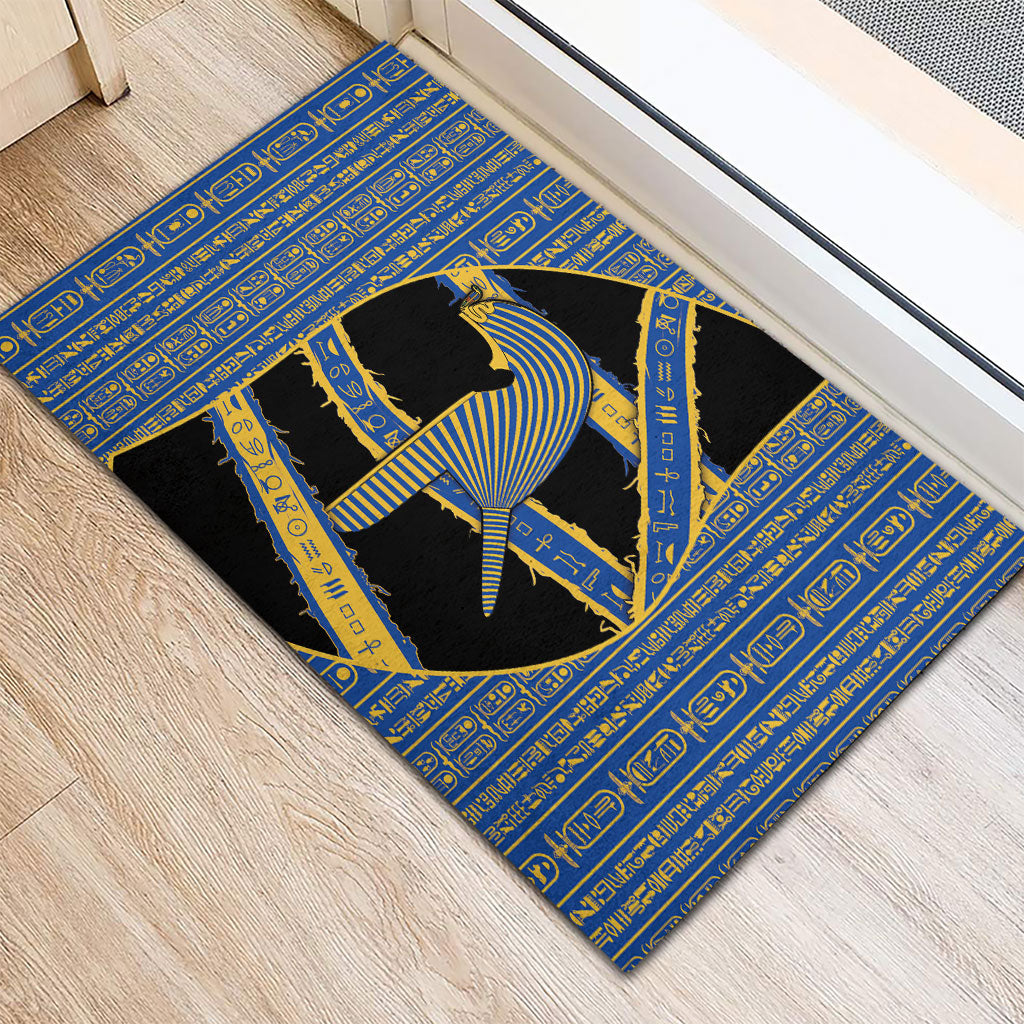 Egypt Nemyss Rubber Doormat Ancient Mythology Pharaoh Royal