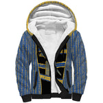 Egypt Nemyss Sherpa Hoodie Ancient Mythology Pharaoh Royal