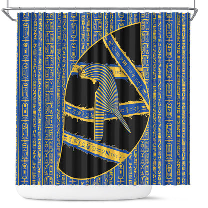 Egypt Nemyss Shower Curtain Ancient Mythology Pharaoh Royal