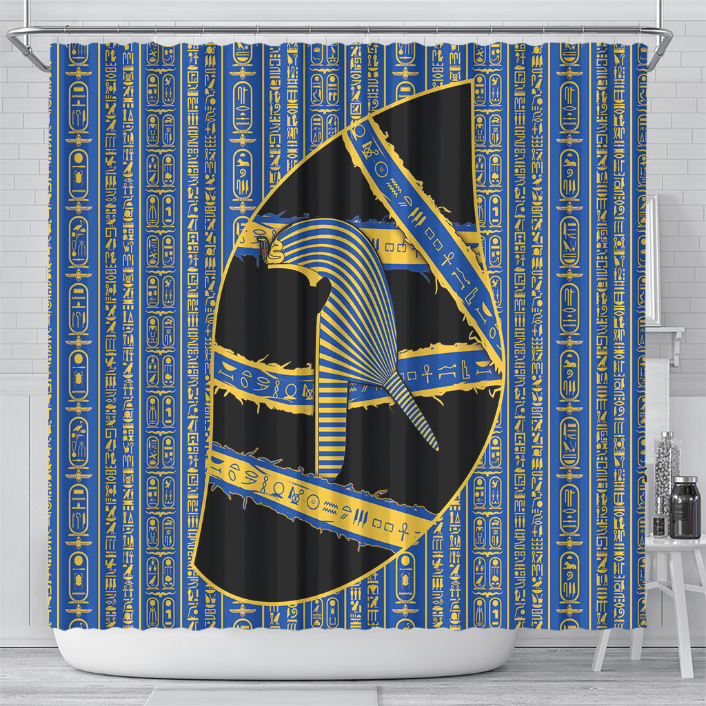 Egypt Nemyss Shower Curtain Ancient Mythology Pharaoh Royal