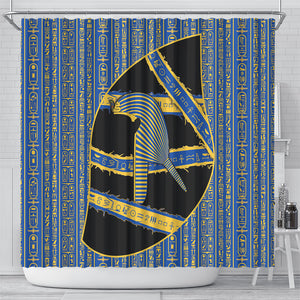 Egypt Nemyss Shower Curtain Ancient Mythology Pharaoh Royal