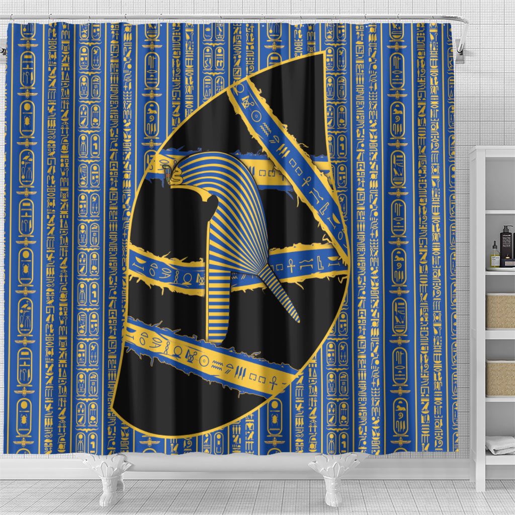 Egypt Nemyss Shower Curtain Ancient Mythology Pharaoh Royal