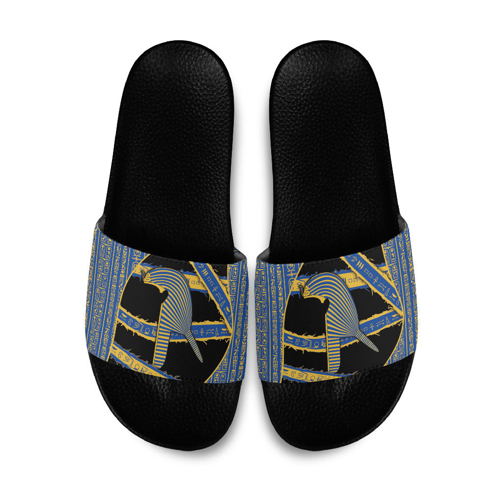 Egypt Nemyss Slide Sandals Ancient Mythology Pharaoh Royal