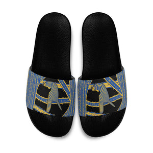 Egypt Nemyss Slide Sandals Ancient Mythology Pharaoh Royal