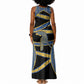 Egypt Nemyss Tank Maxi Dress Ancient Mythology Pharaoh Royal
