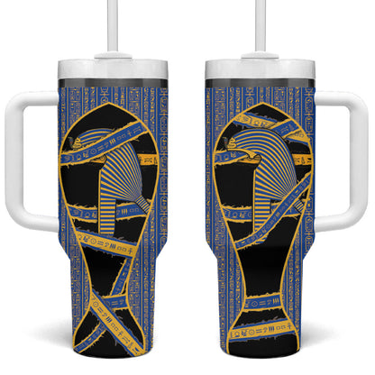 Egypt Nemyss Tumbler With Handle Ancient Mythology Pharaoh Royal