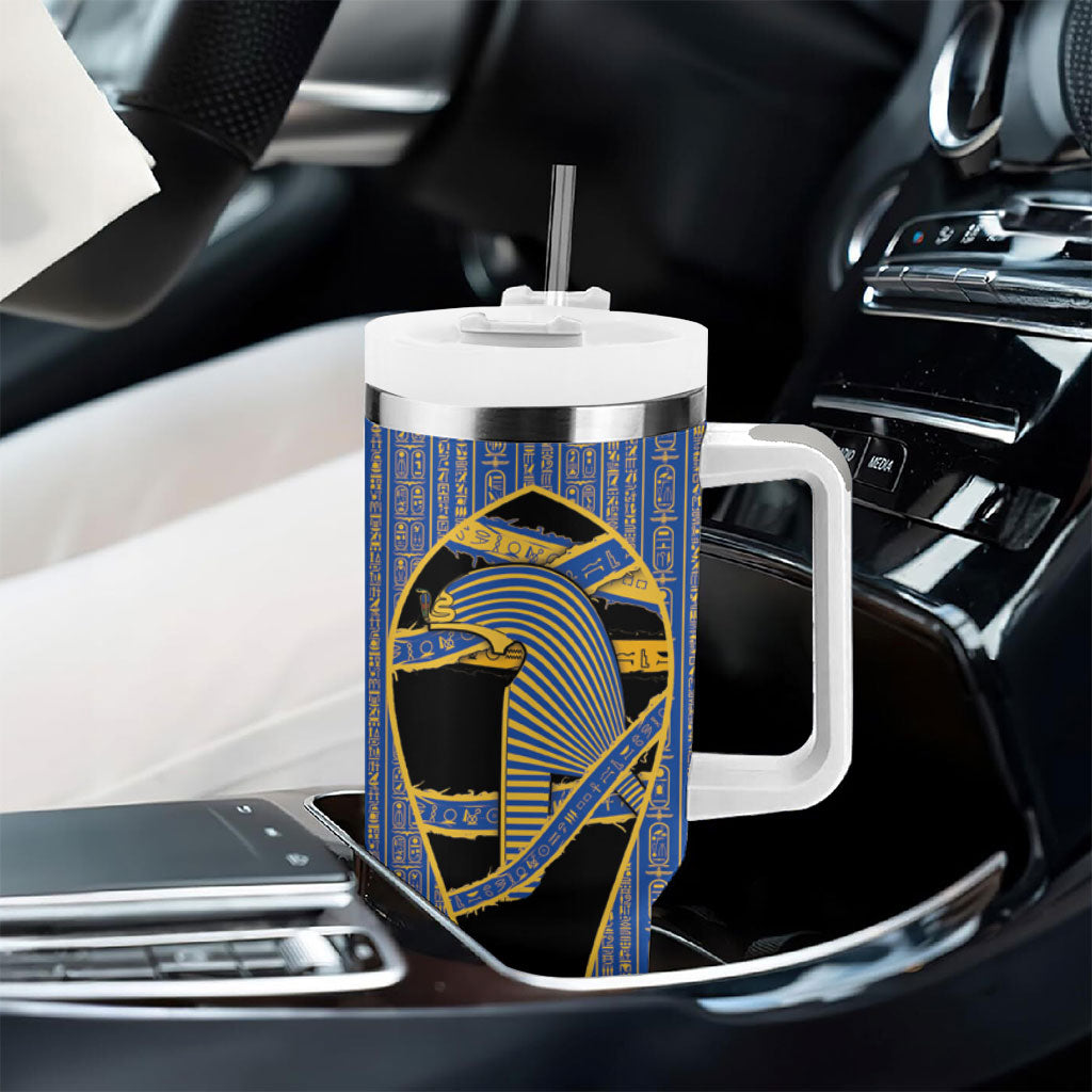 Egypt Nemyss Tumbler With Handle Ancient Mythology Pharaoh Royal