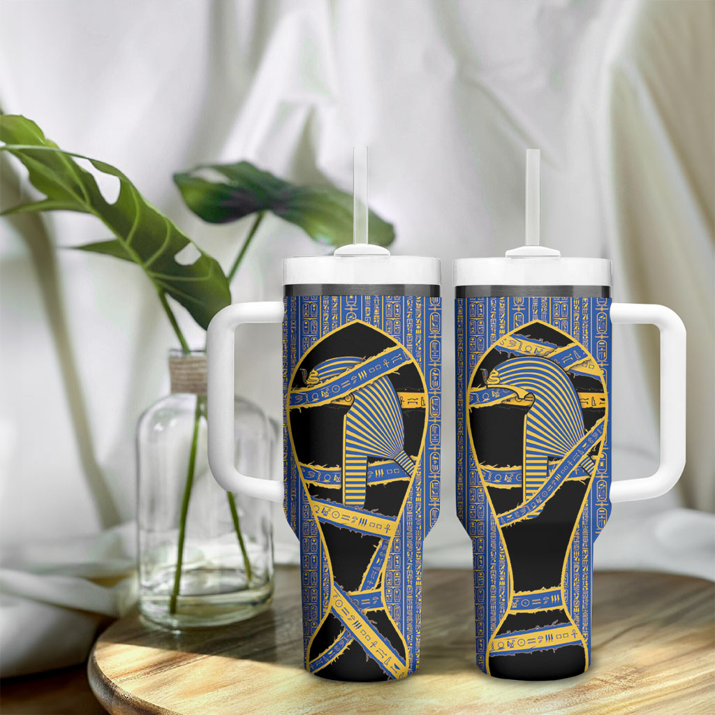 Egypt Nemyss Tumbler With Handle Ancient Mythology Pharaoh Royal