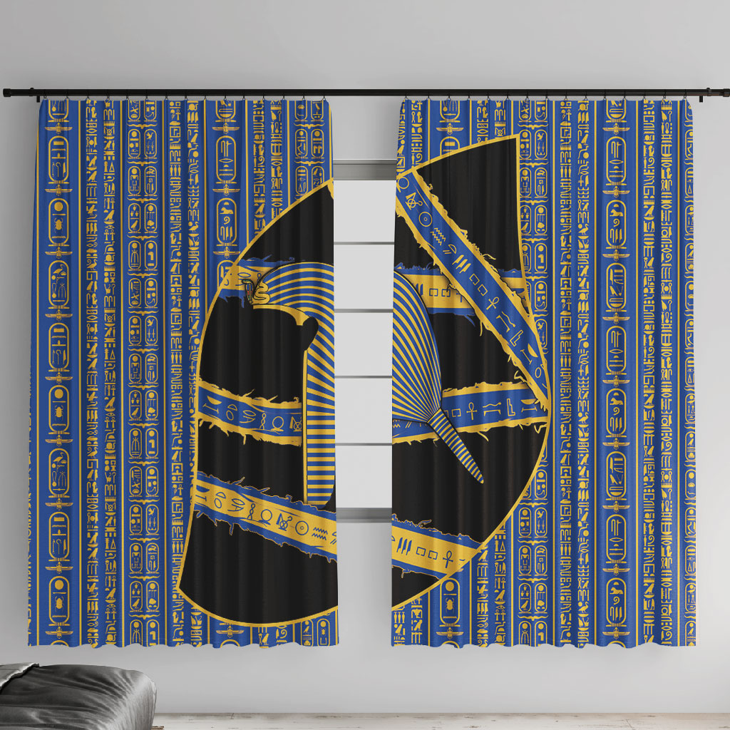 Egypt Nemyss Window Curtain Ancient Mythology Pharaoh Royal