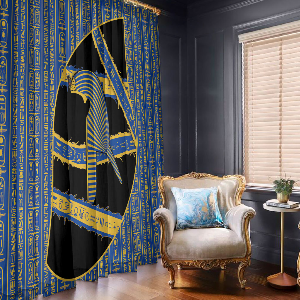 Egypt Nemyss Window Curtain Ancient Mythology Pharaoh Royal