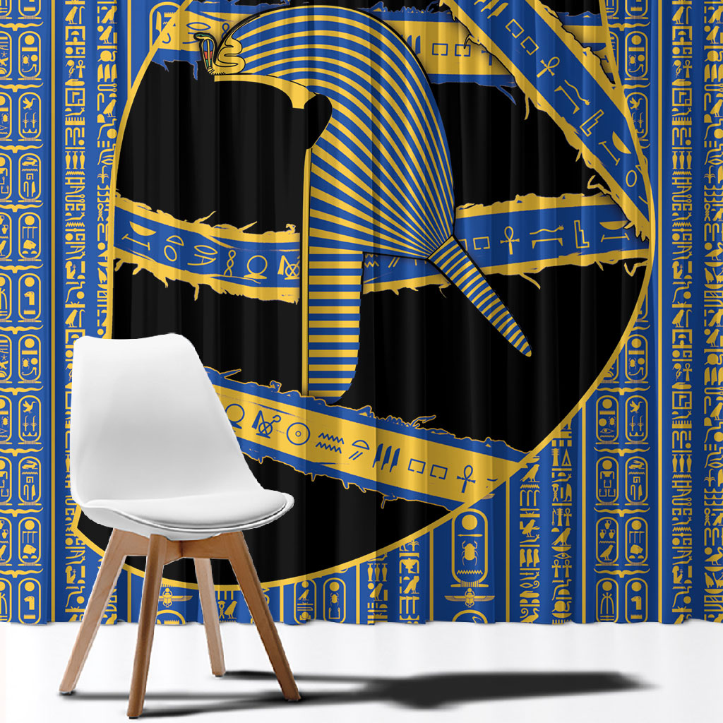 Egypt Nemyss Window Curtain Ancient Mythology Pharaoh Royal
