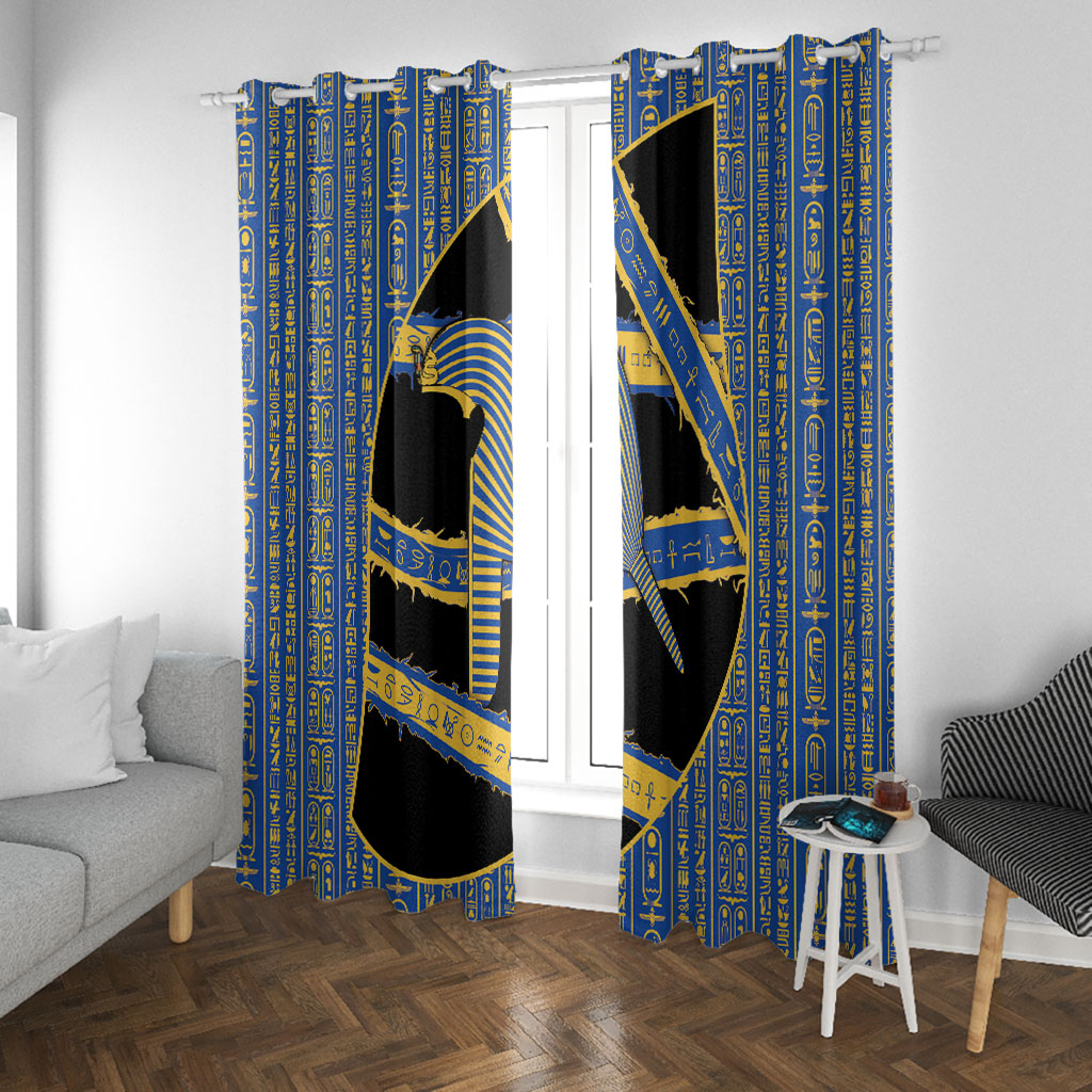 Egypt Nemyss Window Curtain Ancient Mythology Pharaoh Royal