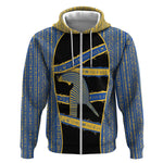 Egypt Nemyss Zip Hoodie Ancient Mythology Pharaoh Royal