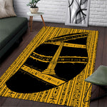 Egypt Obelisk Area Rug Ancient Mythology Sacred Sun Pillar