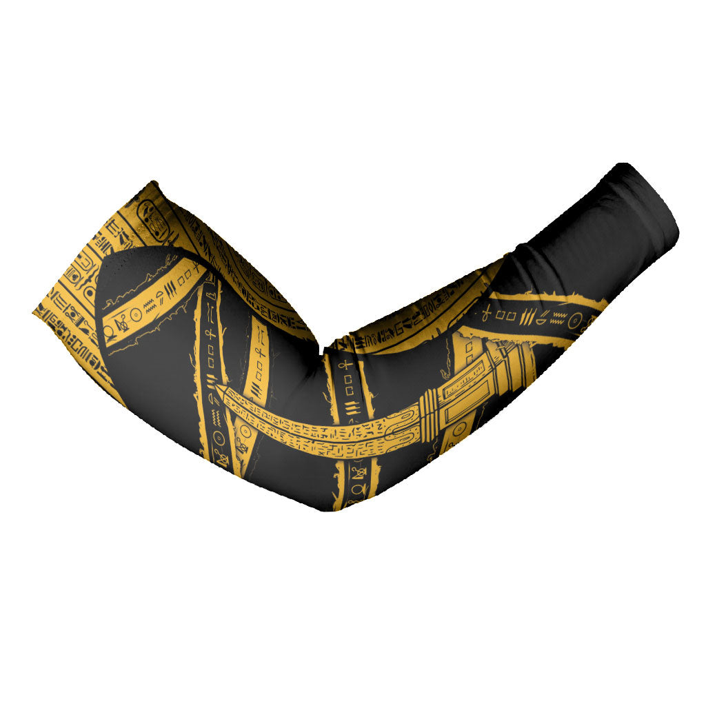 Egypt Obelisk Arm Sleeves Ancient Mythology Sacred Sun Pillar