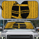 Egypt Obelisk Auto Sun Shade Ancient Mythology Sacred Sun Pillar