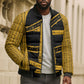 Egypt Obelisk Bomber Puffer Jacket Ancient Mythology Sacred Sun Pillar