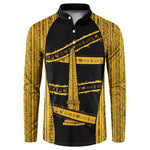 Egypt Obelisk Button Sweatshirt Ancient Mythology Sacred Sun Pillar