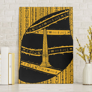 Egypt Obelisk Canvas Wall Art Ancient Mythology Sacred Sun Pillar
