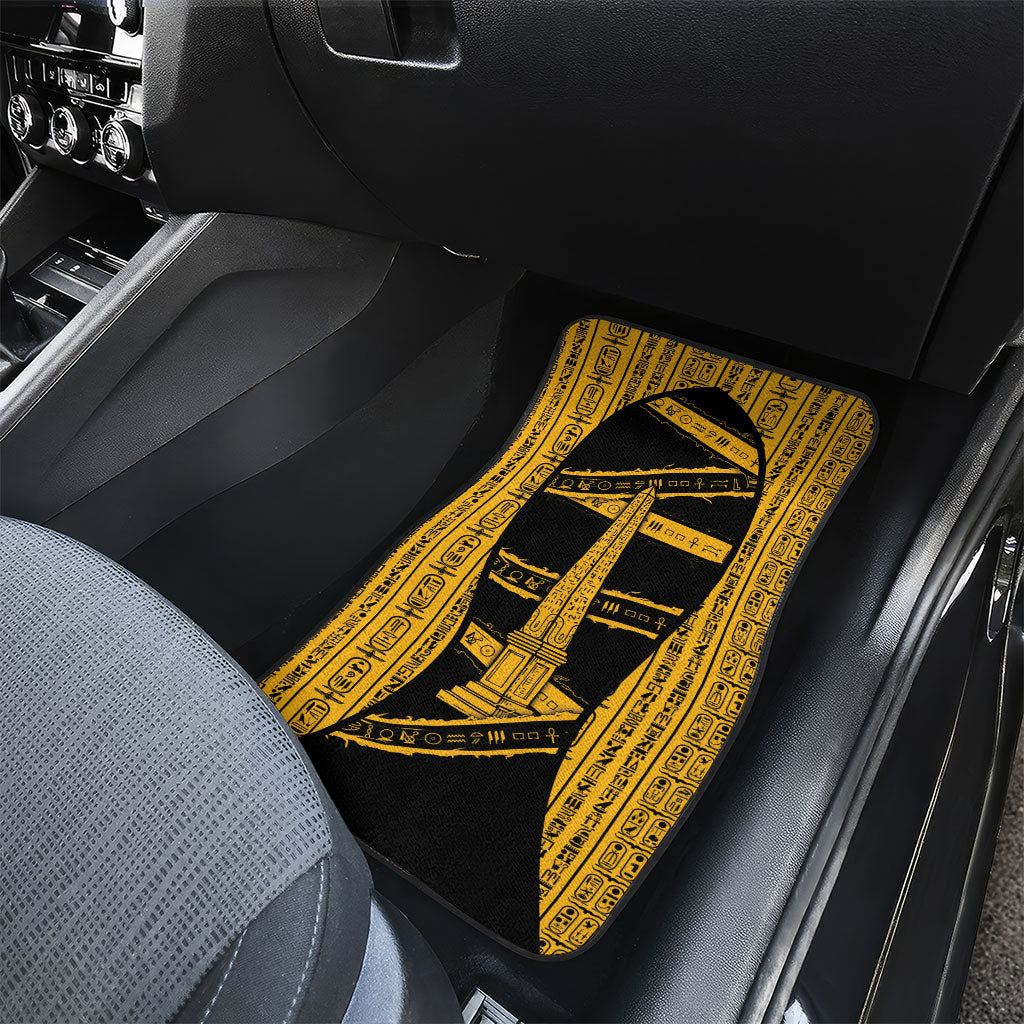 Egypt Obelisk Car Mats Ancient Mythology Sacred Sun Pillar