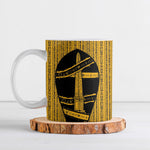 Egypt Obelisk Ceramic Mug Ancient Mythology Sacred Sun Pillar
