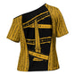 Egypt Obelisk Cross Shoulder Shirt Ancient Mythology Sacred Sun Pillar