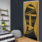 Egypt Obelisk Door Cover Ancient Mythology Sacred Sun Pillar