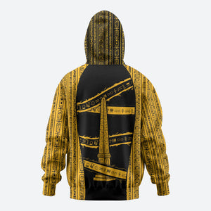 Egypt Obelisk Hoodie Ancient Mythology Sacred Sun Pillar