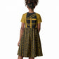 Egypt Obelisk Kid Short Sleeve Dress Ancient Mythology Sacred Sun Pillar