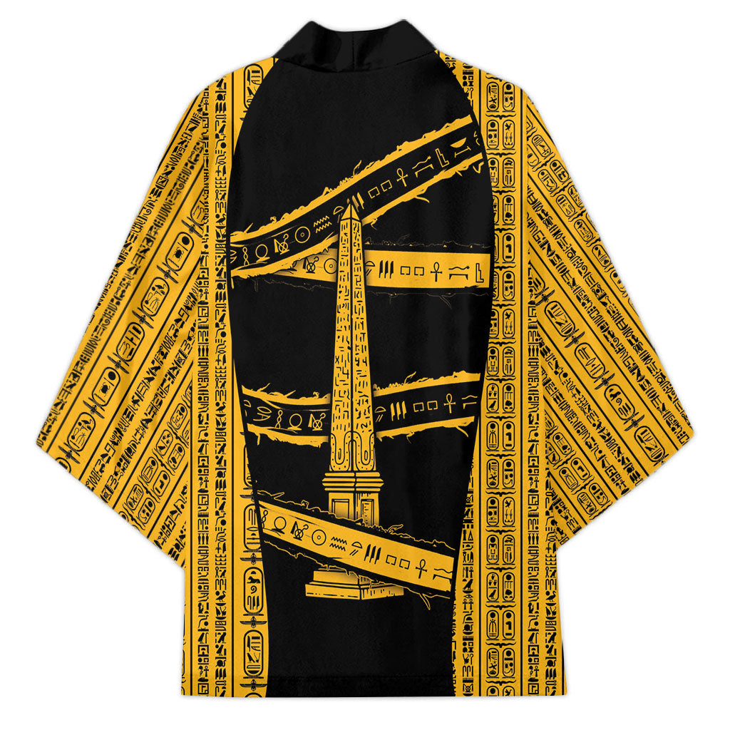Egypt Obelisk Kimono Ancient Mythology Sacred Sun Pillar