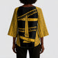 Egypt Obelisk Kimono Sleeve Blouse Ancient Mythology Sacred Sun Pillar