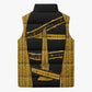 Egypt Obelisk Sleeveless Puffer Jacket Ancient Mythology Sacred Sun Pillar