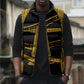Egypt Obelisk Sleeveless Puffer Jacket Ancient Mythology Sacred Sun Pillar
