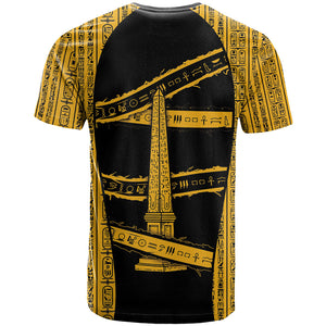 Egypt Obelisk T shirt Ancient Mythology Sacred Sun Pillar