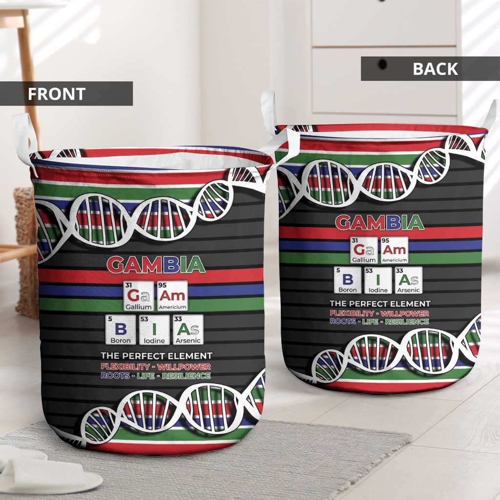 Gambia Laundry Basket Perfect Periodic Element Of African - African Pride
