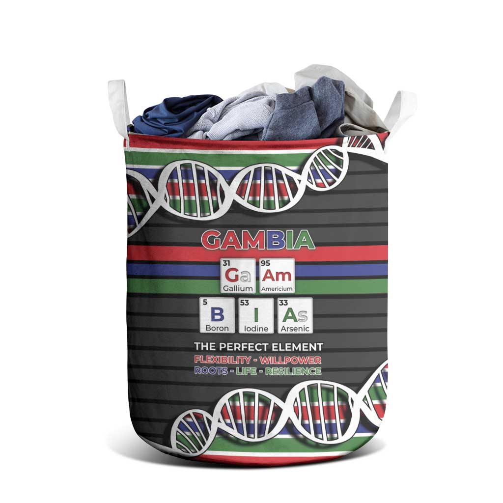 Gambia Laundry Basket Perfect Periodic Element Of African - African Pride