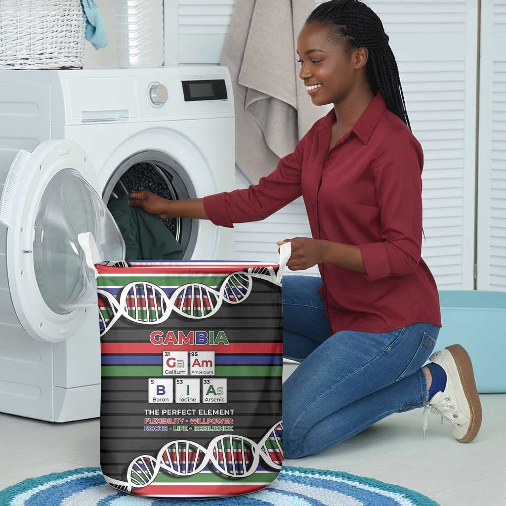 Gambia Laundry Basket Perfect Periodic Element Of African - African Pride