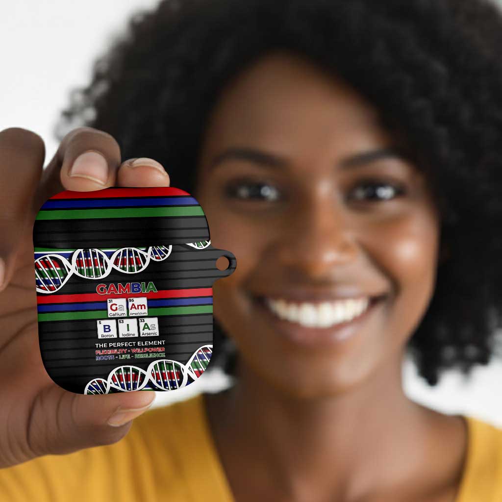 Gambia AirPods Case Perfect Periodic Element Of African - African Pride