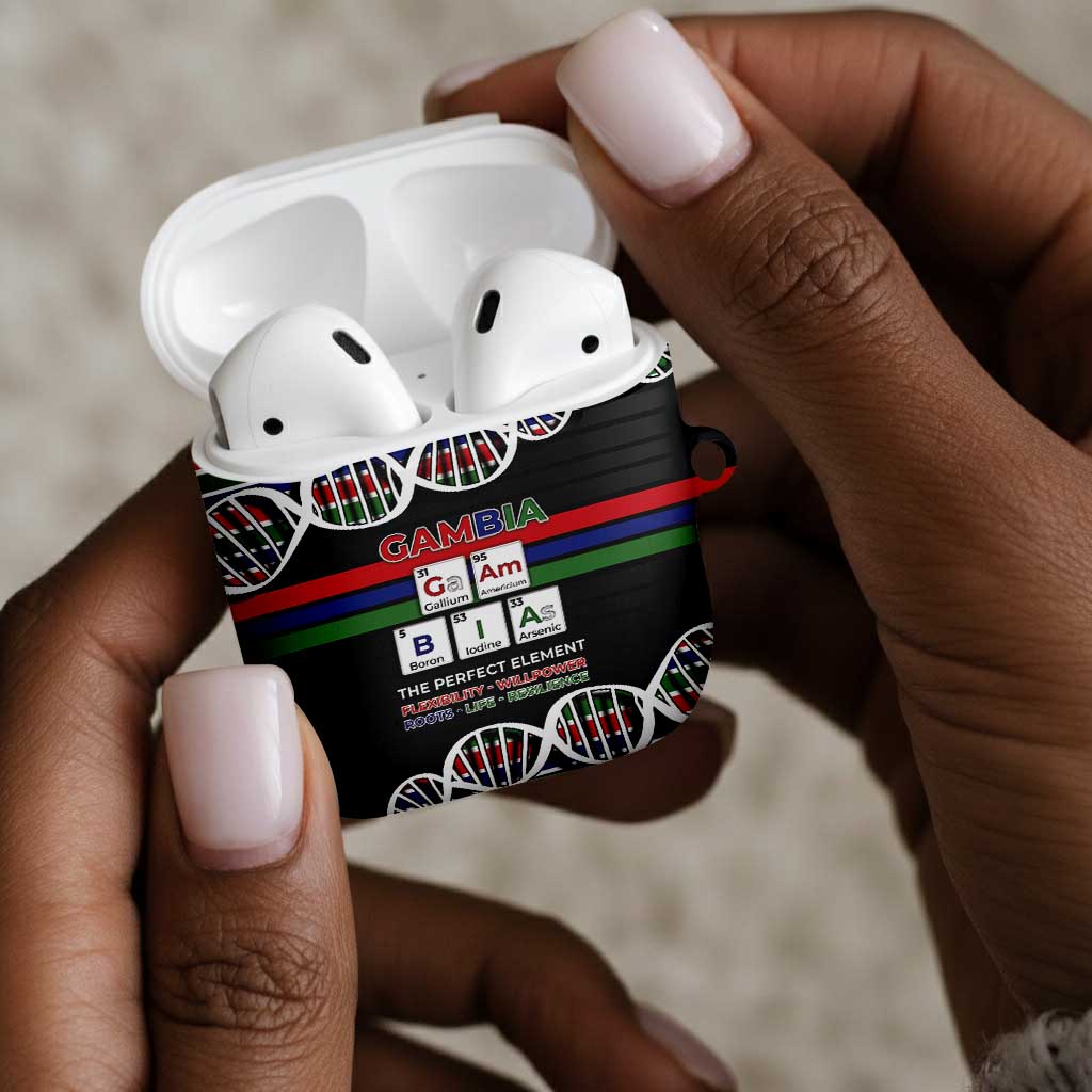 Gambia AirPods Case Perfect Periodic Element Of African - African Pride