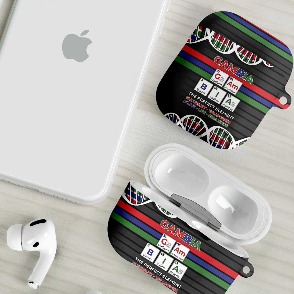 Gambia AirPods Case Perfect Periodic Element Of African - African Pride