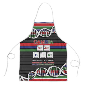 Gambia Apron Perfect Periodic Element Of African - African Pride