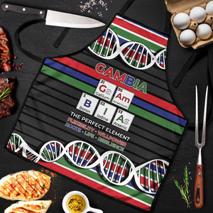 Gambia Apron Perfect Periodic Element Of African - African Pride