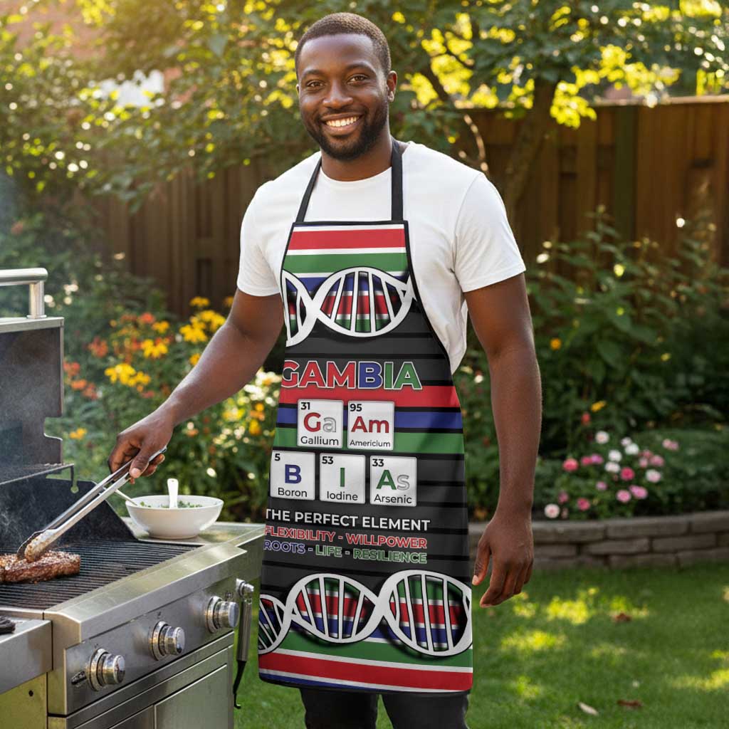 Gambia Apron Perfect Periodic Element Of African - African Pride