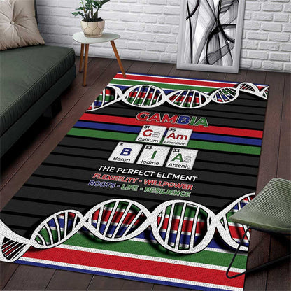 Gambia Area Rug Perfect Periodic Element Of African - African Pride