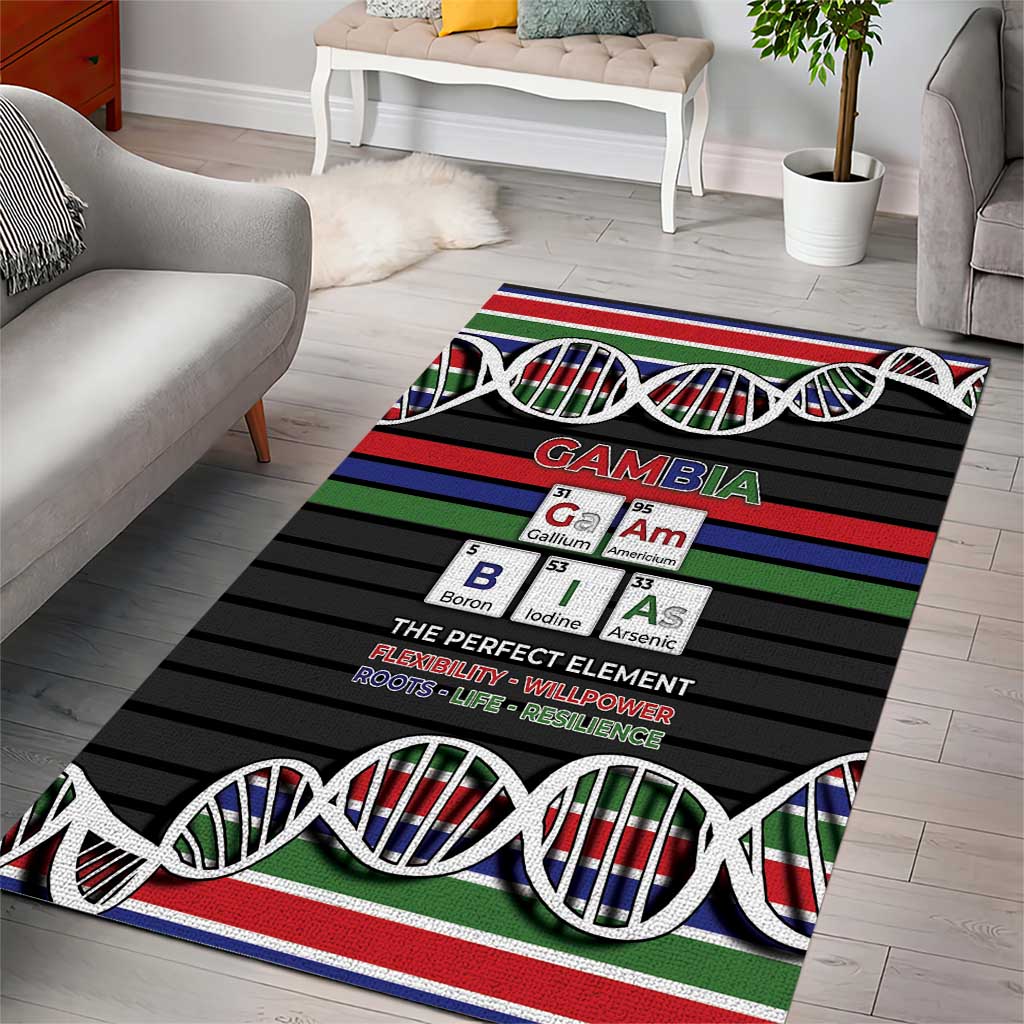 Gambia Area Rug Perfect Periodic Element Of African - African Pride