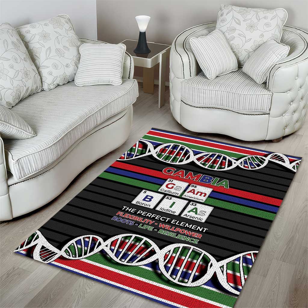 Gambia Area Rug Perfect Periodic Element Of African - African Pride